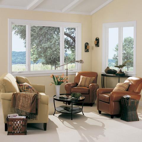 Open Room with Marvin Infinity Casement Windows