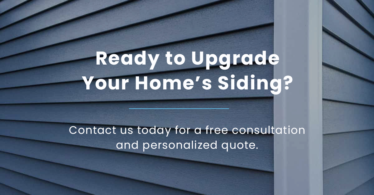 Ready to Upgrade Your Home's Siding?